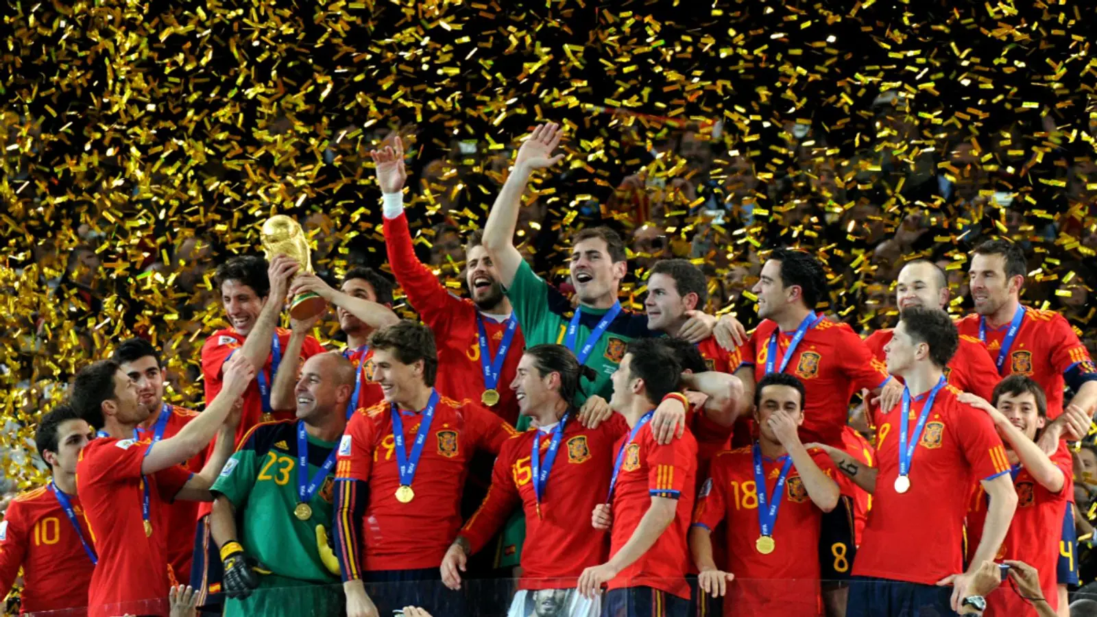 Doi Tuyen Tay Ban Nha World Cup 2010