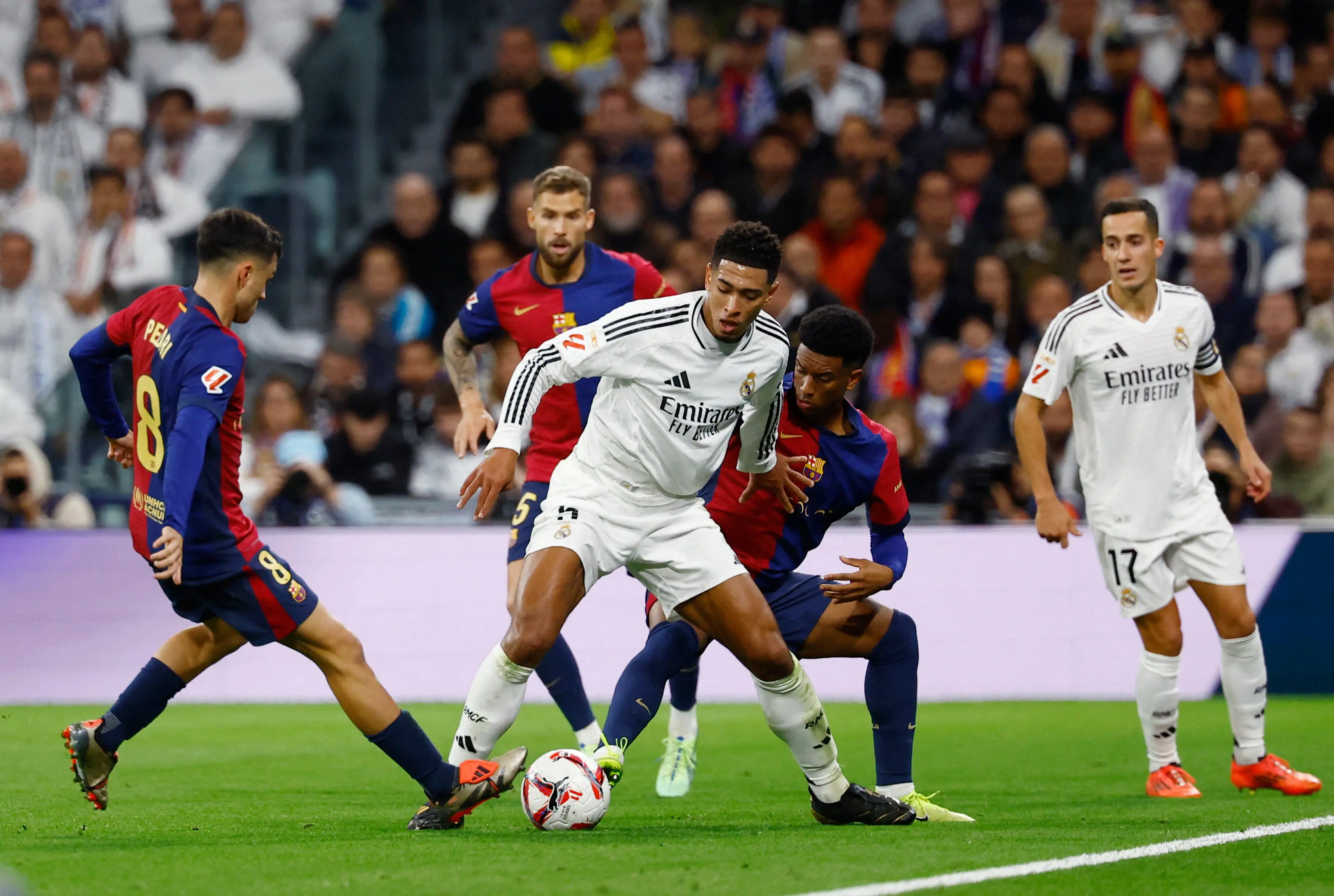 Nhận định bóng đá Barcelona vs Real Madrid, 3h ngày 27/4: El Clasico quyết định ngôi vương Cúp Nhà Vua 2 Cả 2 đội đều đối mặt với những ca chấn thương. Nguồn ảnh: GettyImages.