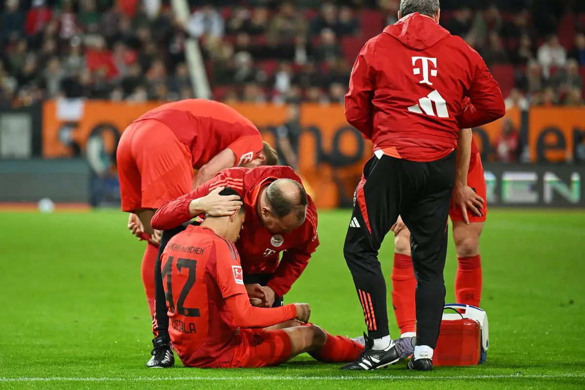 Nhận Định Bayern Munich vs Inter Milan 2h Ngày 9/4: Hùm Xám Tìm Lợi Thế Sân Nhà 2 Chấn thương của Musiala là một tổn thất lớn cho Bayern Munich ở trận đấu này. Nguồn ảnh: GettyImages.