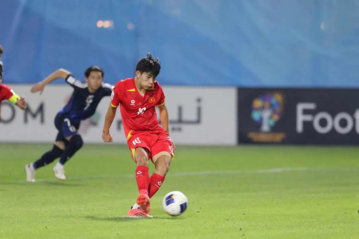 Nhận Định Trận U17 Việt Nam vs U17 UAE, 22h00 Ngày 10/4: Quyết Chiến Vì Vé Tứ Kết! 2 Gia Bỏ chính là ngòi nổ quan trọng của U17 Việt Nam ở giải lần này. Nguồn ảnh: AFC.