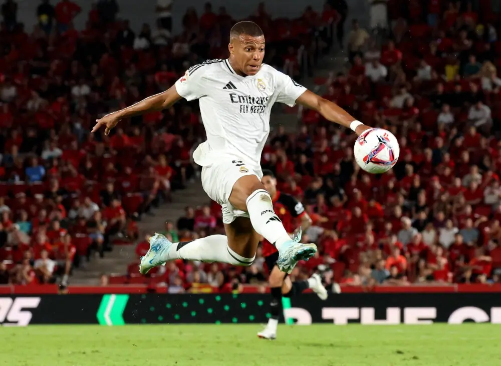 Nhận định Real Madrid vs Valencia 21h15 ngày 05/04: Bám Đuổi Ngôi Đầu 2 Kylian Mbappe vẫn đang duy trì phong độ rất cao. Nguồn ảnh: GettyImages.