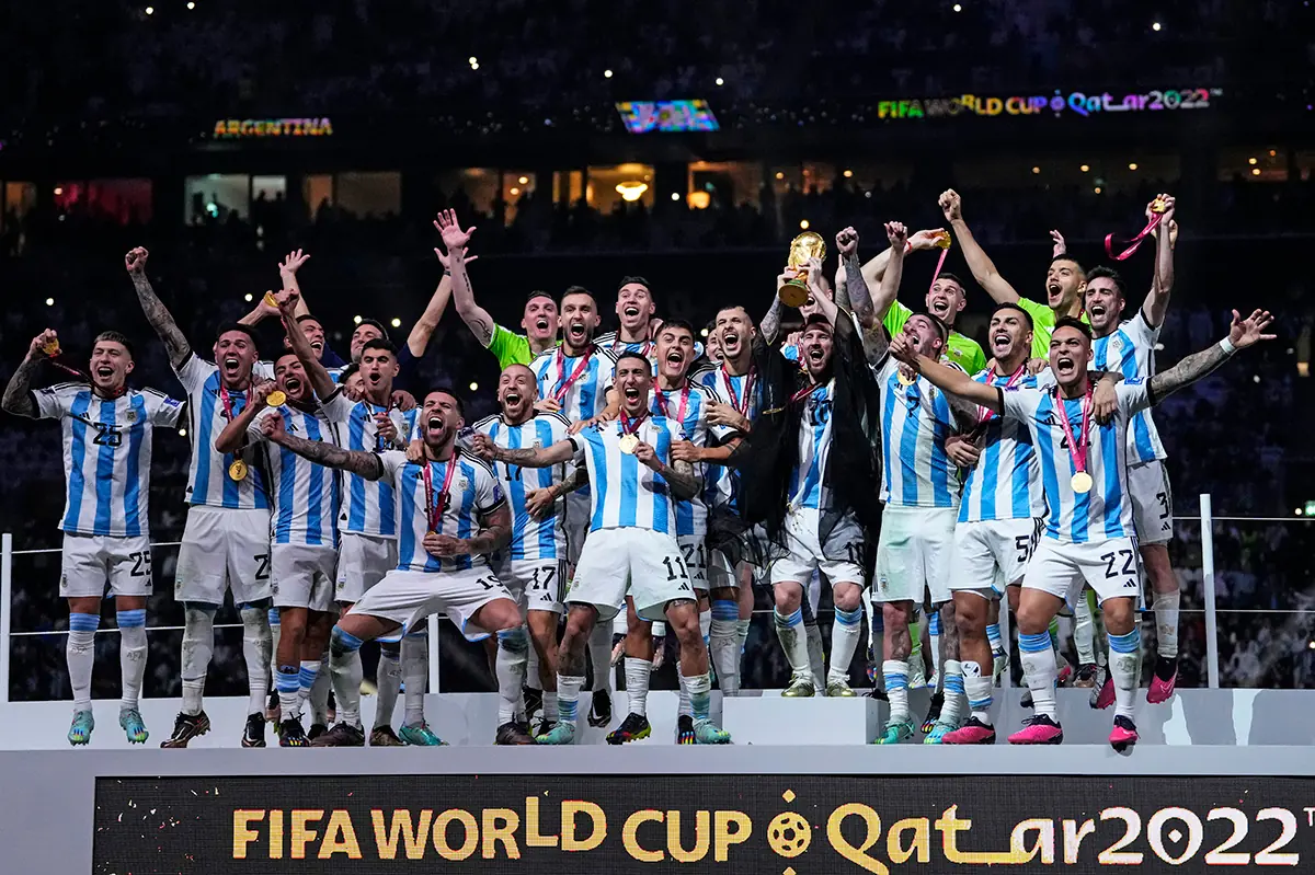 Những Đội Vô Địch World Cup Ấn Tượng: Lịch Sử Gọi Tên Ai? 6 Danh hiệu vô địch World Cup 2022 của Argentina đưa Messi lên tầm huyền thoại của đất nước này. Nguồn ảnh: GettyImages.