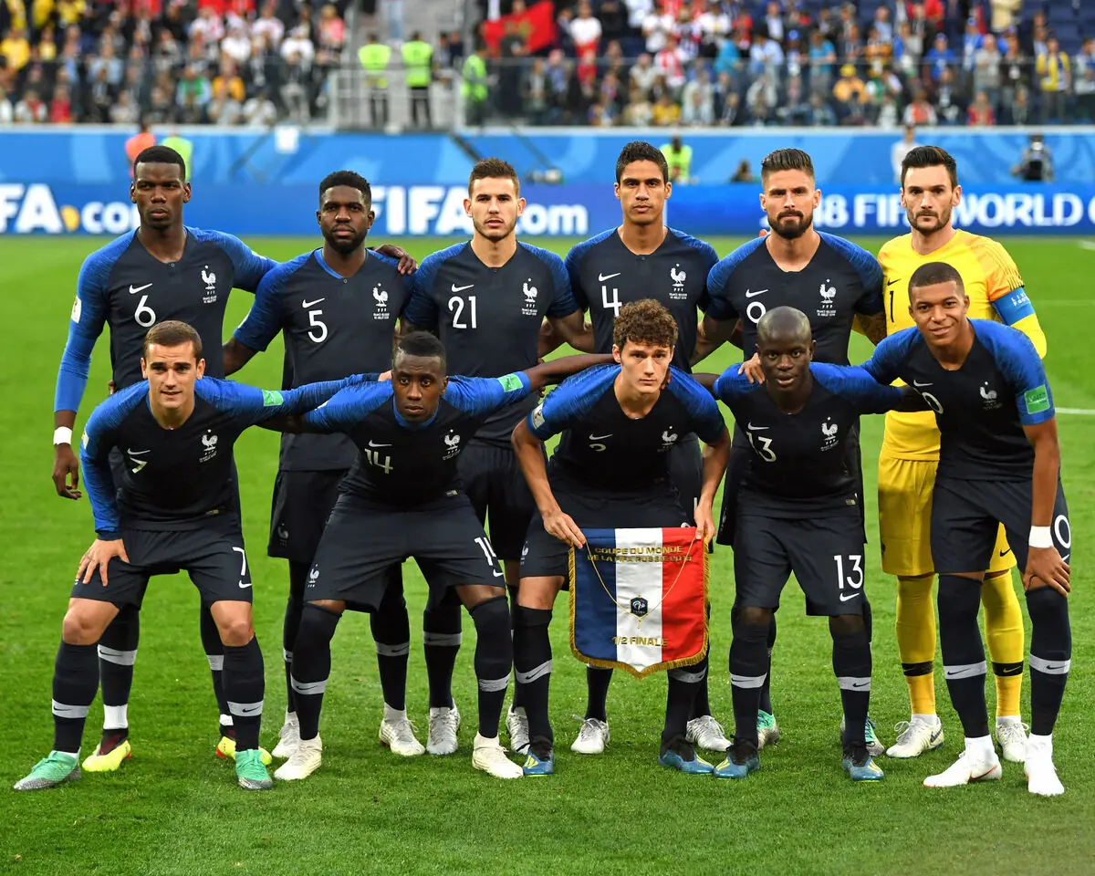 Pháp Vô Địch World Cup Năm Nào? Sức Mạnh Vô Đối Của Pháp Tại World Cup 2018 4 Tập thể Pháp tại World Cup 2018 là một sự kết hợp đồng đều ở cả 3 tuyến. Nguồn ảnh: GettyImages.