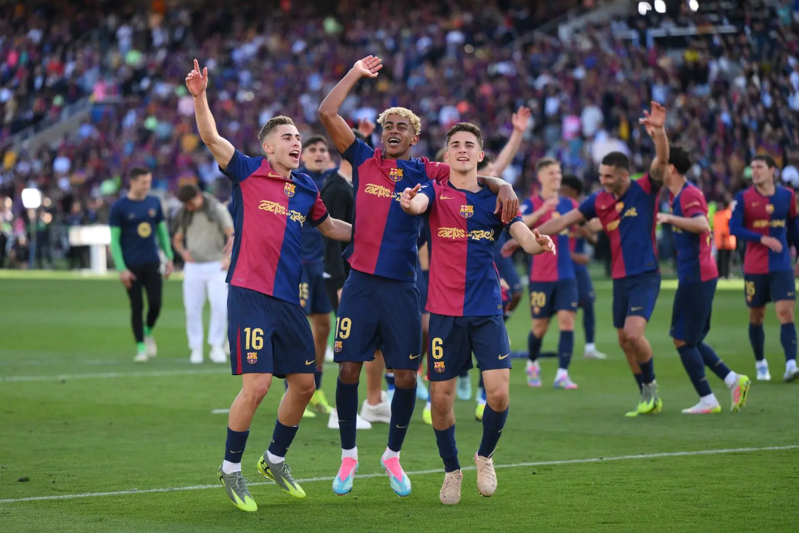 Barcelona chỉ còn cách chức vô địch một chiến thắng. Nguồn ảnh: GettyImages.