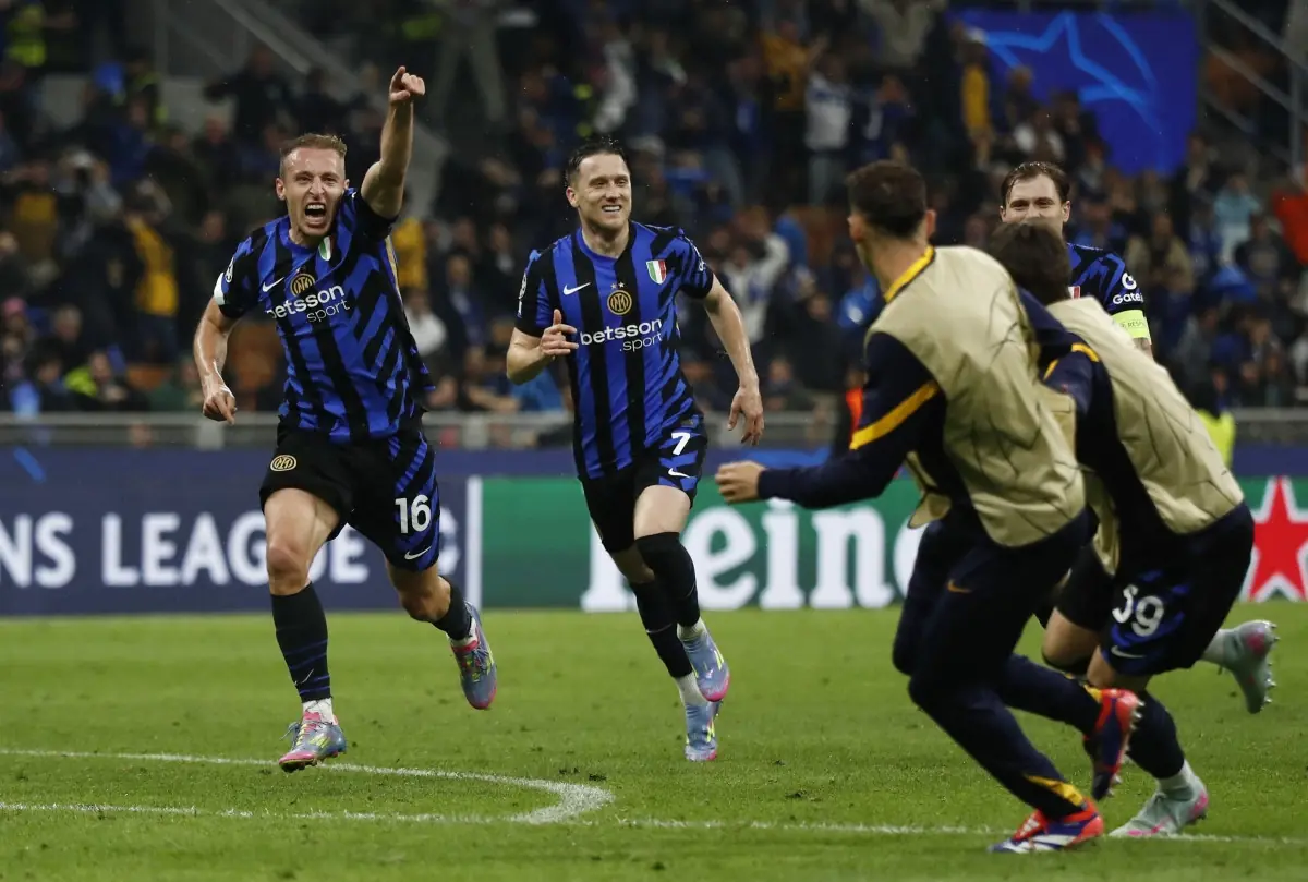 Inter Milan luôn rất lì lợm và bản lĩnh. Nguồn ảnh: GettyImages.